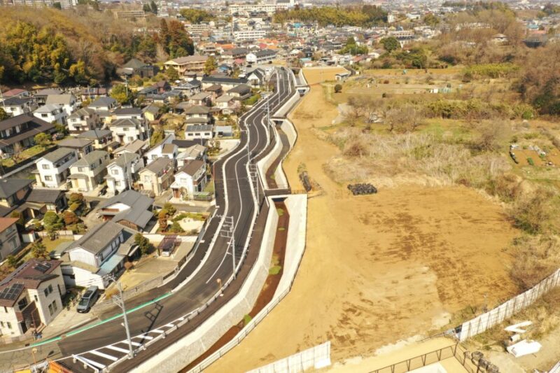 市道横山６０号線道路拡幅整備及び殿入川改修その２工事
